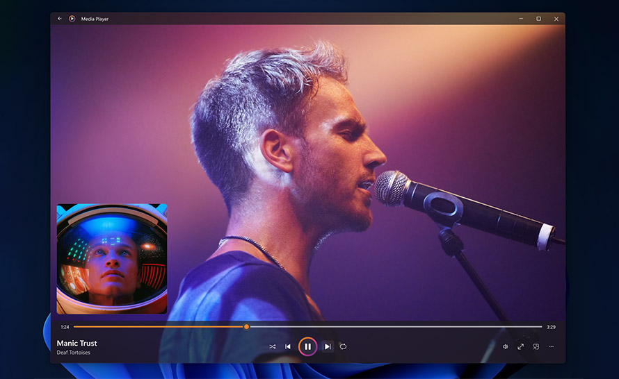 Całkiem nowy Media Player dotarł do Windows 11 w Beta Channel
