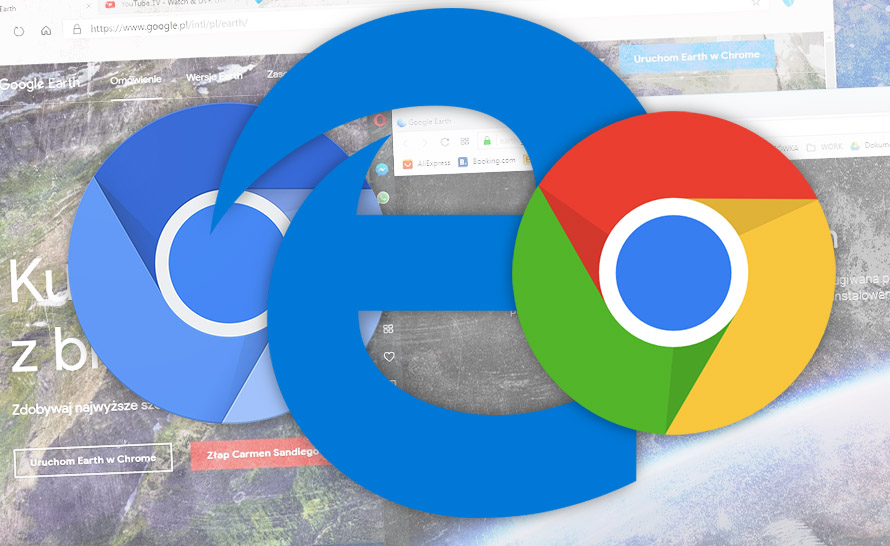 Nowy Edge wspiera usługi na wyłączność Google Chrome