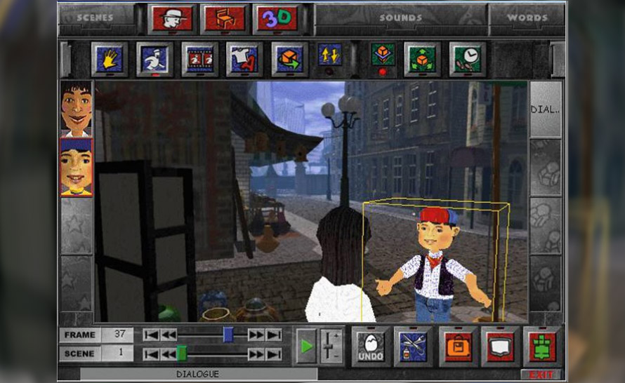 Windows 3D Movie Maker z 1995 roku udostępniony jako Open Source