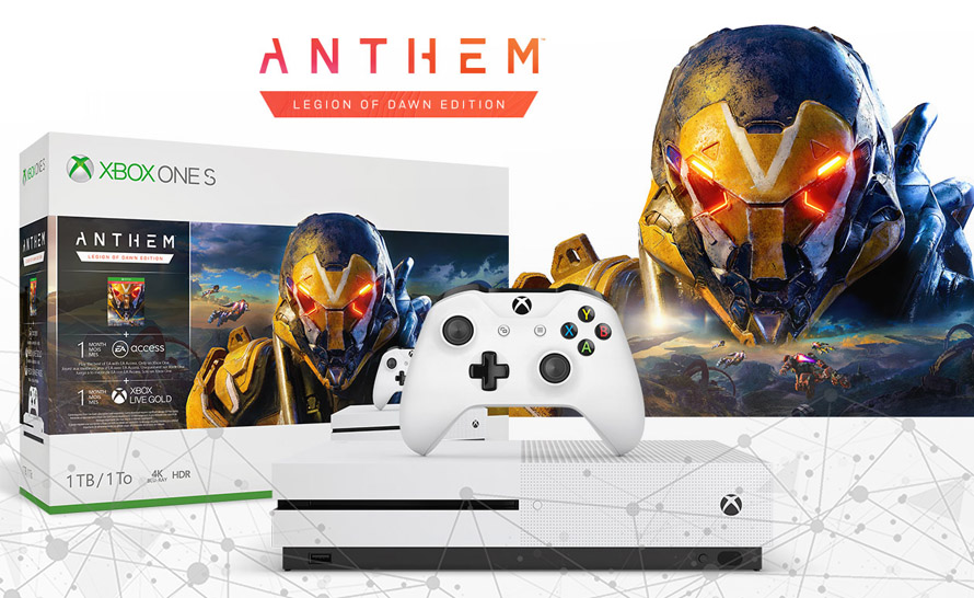Xbox One S w premierowym zestawie z Anthem