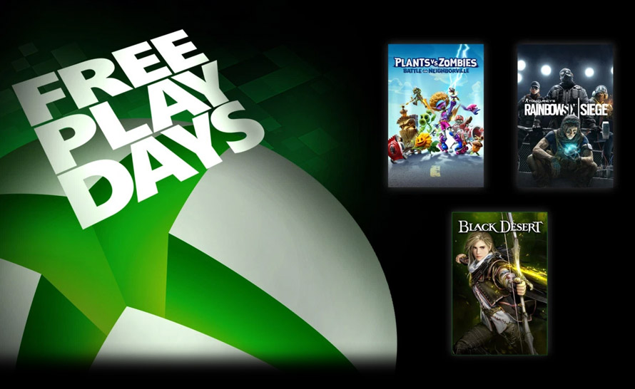 Rainbow Six Siege, Plants Vs. Zombies i Black Desert za darmo w Xbox Live Gold