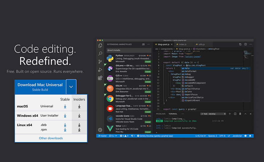 Visual Studio Code 1.54 z natywnym wsparciem dla Apple Silicon
