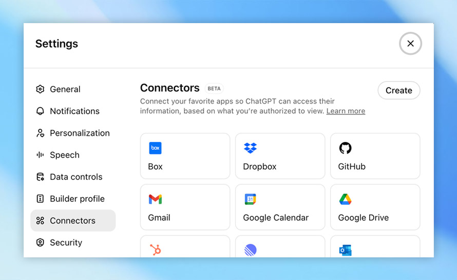 ChatGPT może już łączyć się z Teams, Outlook i SharePoint