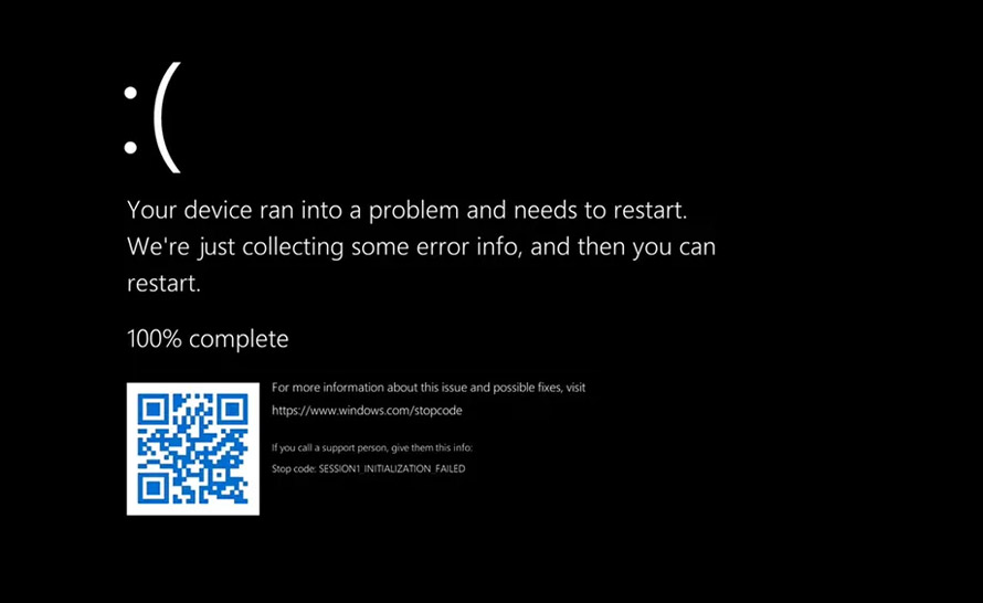 Black Screen of Death. Ekran zatrzymania zmienia kolor na czarny w Windows 11