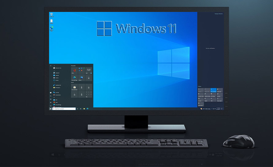 Windows 11 zamieniony wizualnie w Windows 10 jednym kliknięciem