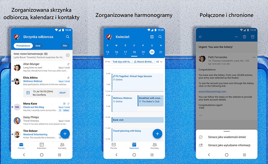 Outlook Lite już na ponad 10 milionach urządzeń z Androidem