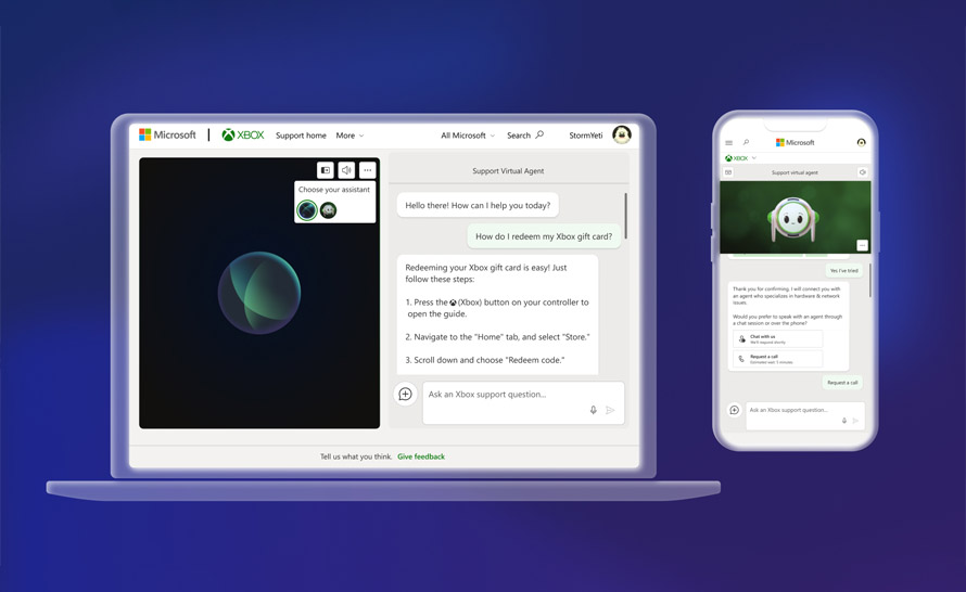 Wirtualny agent AI jako nowa pomoc techniczna Xboksa