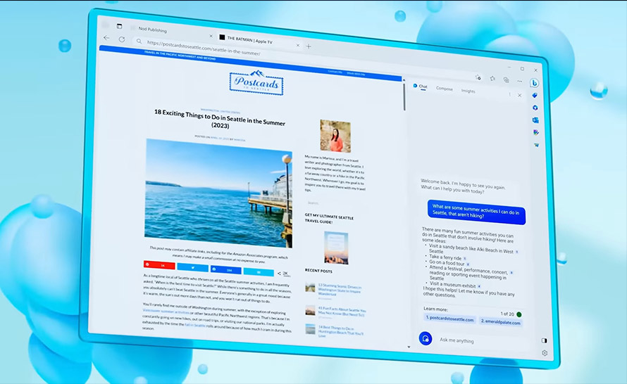 Nowe funkcje Bing Chat, OneDrive i Eksploratora plików. To był tydzień z Microsoft 267