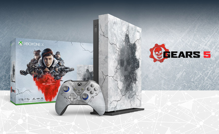 Xbox One X w mroźnym klimacie. Specjalna edycja inspirowana Gears 5