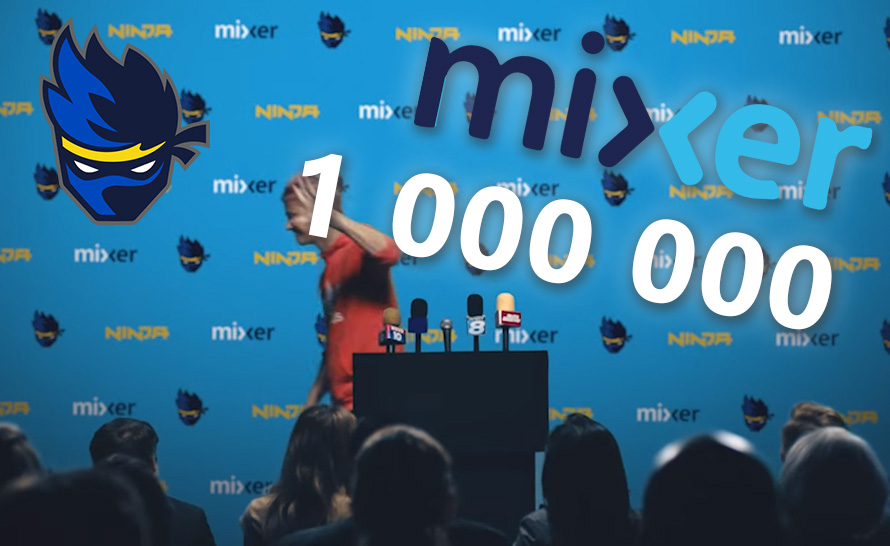 Profil Ninja na Mixerze obserwuje już milion osób