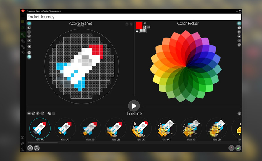 Microsoft Expressive Pixels - nowa aplikacja do tworzenia animacji LED