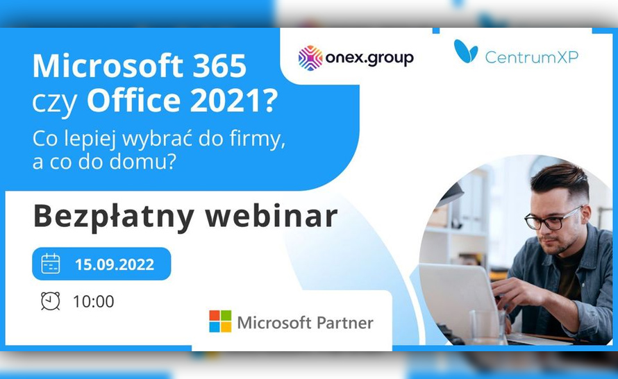 Zobacz nagranie z webinaru: Microsoft 365 czy Office 2021?