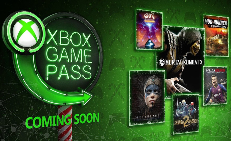 Grudzień pełen nowych gier w Xbox Game Pass