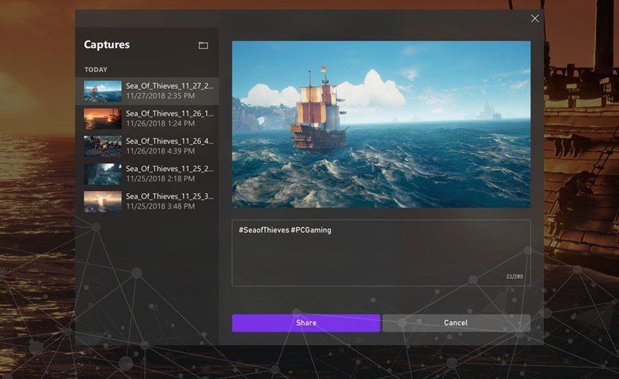 Przeglądanie i udostępnianie screenów bez wychodzenia z gry - nowa funkcja Paska gry w Windows 10