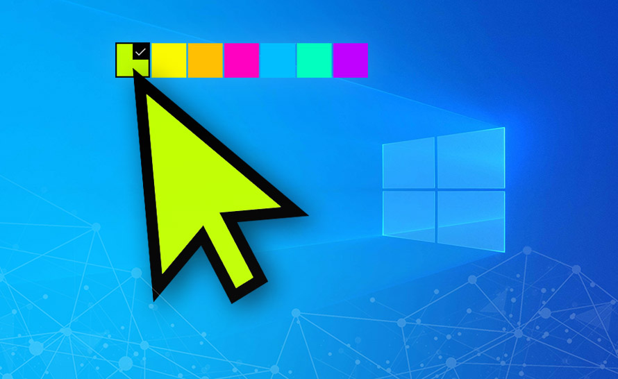 Jak zmienić kolor wskaźnika myszy w Windows 10?