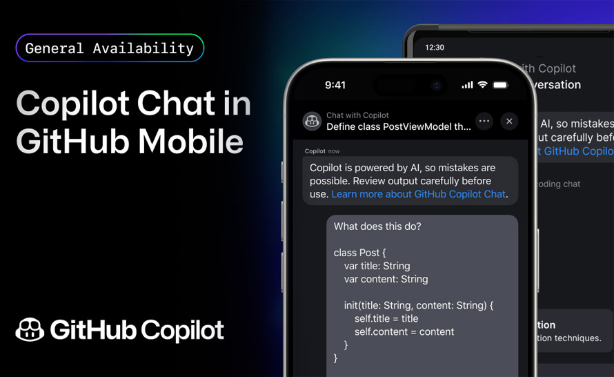 GitHub Copilot Chat już dostępny na iOS i Androida