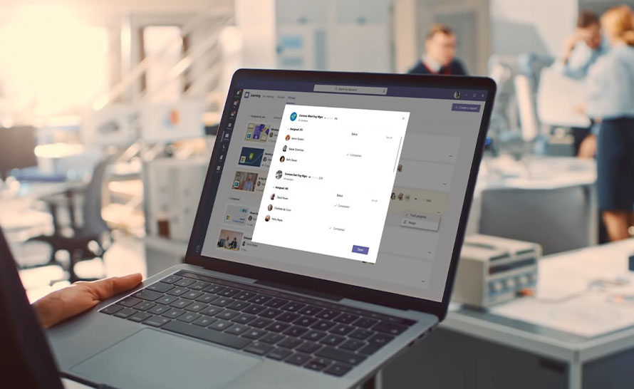 Microsoft Teams jako platforma do nauki z nową aplikacją dla pracowników