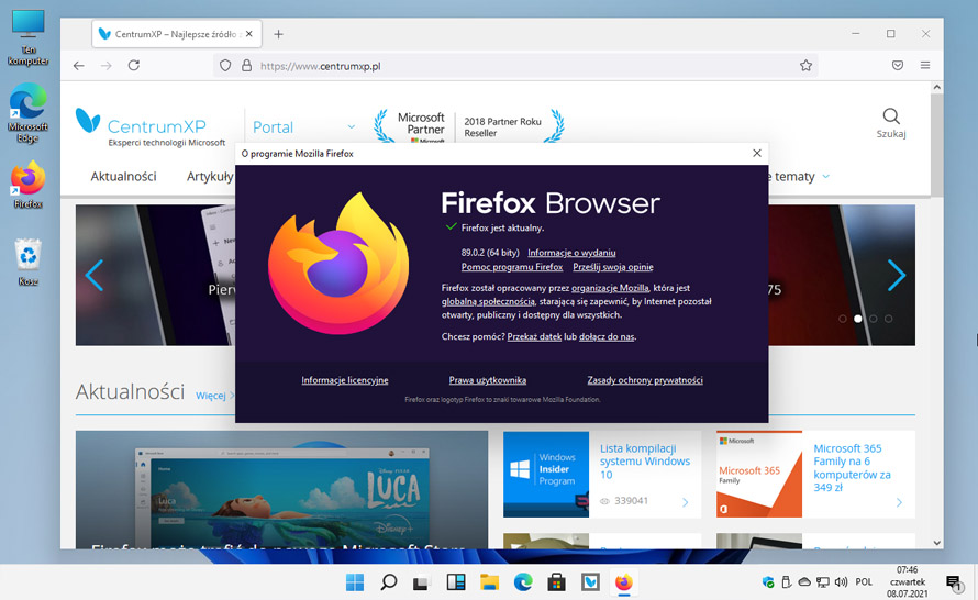 Firefox może trafić do nowego Microsoft Store w Windows 11 i 10