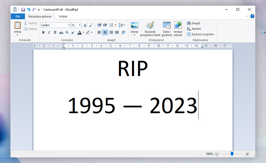 Koniec WordPada, nowe funkcje Painta i Notatnika. To był tydzień z Microsoft 285