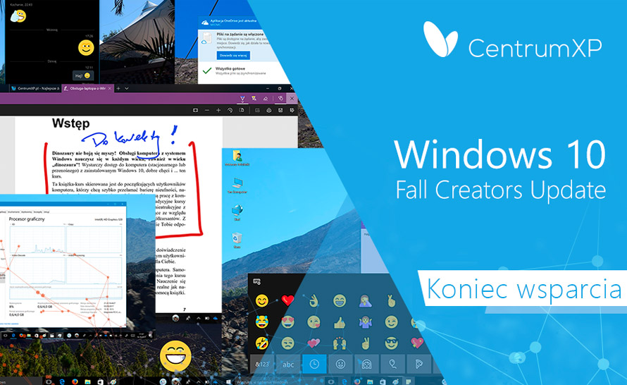 Dziś ostatni dzień wsparcia Windows 10 Fall Creators Update