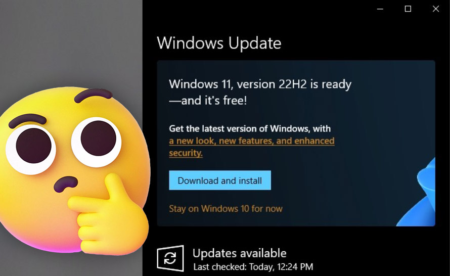 Windows 11 22H2 na niewspieranym sprzęcie? Microsoft: to bug, wymagania się nie zmieniły