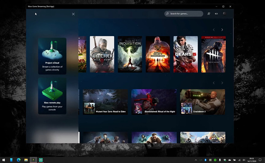 Xbox Cloud Gaming dostępny dla Insiderów poprzez aplikację Xbox na Windows