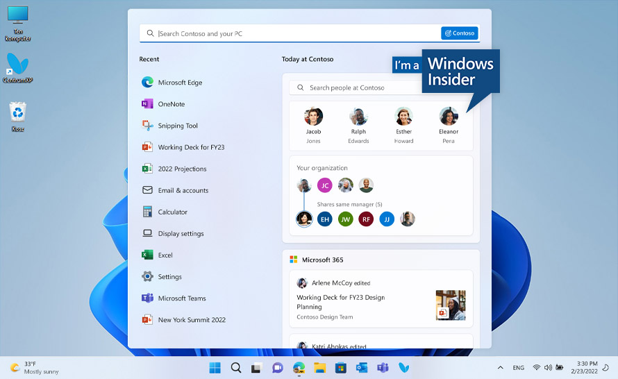 Ewolucja wyszukiwarki systemowej w Windows 11 Insider Preview (build 22572)