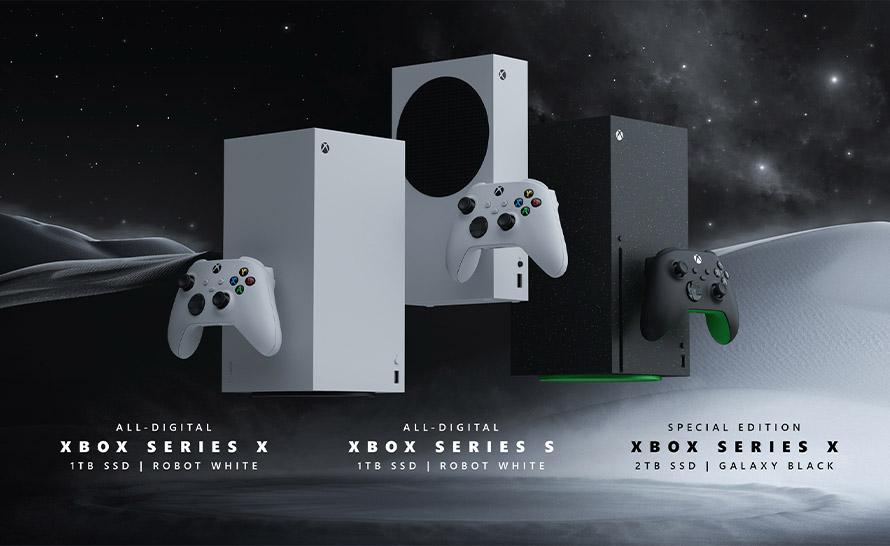 3 nowe modele Xbox Series X/S w święta 2024