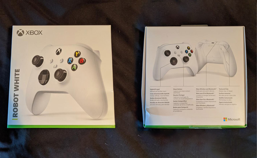 Nowe zdjęcia kontrolera Xbox Series S i jego opakowania