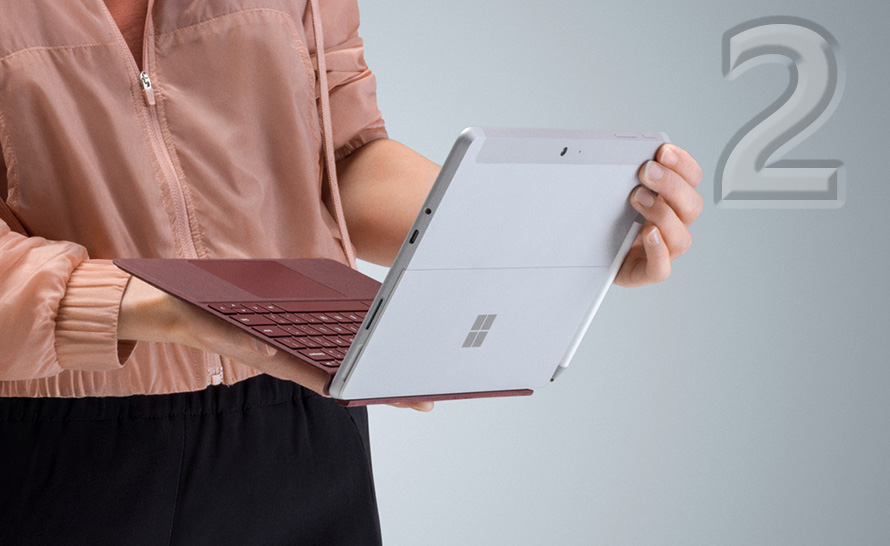 Microsoft uczy się na błędach. Surface Go 2 z procesorem Intel Core m3-8100Y