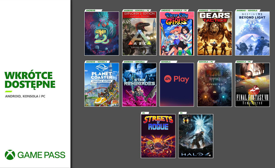 EA Play i kilkanaście nowych gier trafi do Xbox Game Pass na Androida, konsolę i PC