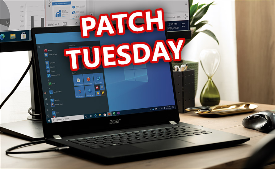 Aktualizacje zabezpieczeń Windows 10 20H2 i starszych wersji w ramach Patch Tuesday