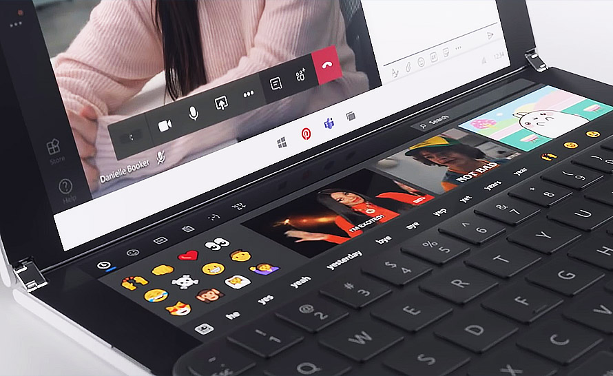 WonderBar to jedna z najciekawszych innowacji w Windows 10X
