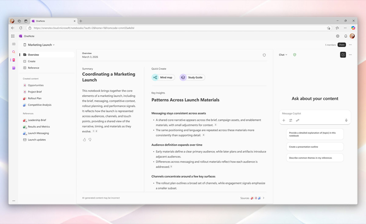 Notesy Copilota wchodzą do Microsoft Copilot Chat. Nowy wymiar współpracy