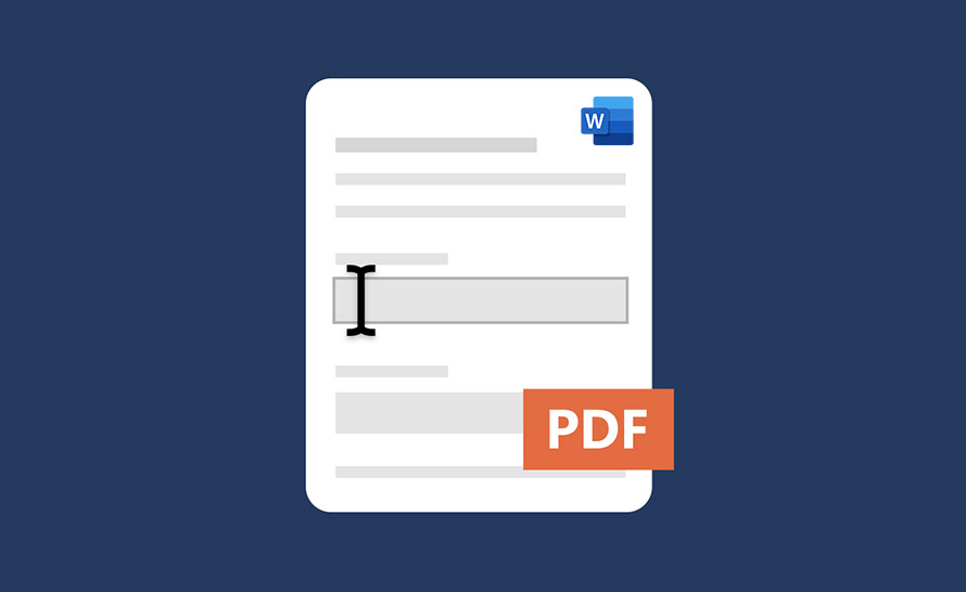 Konwertowanie PDF do Docx w Word na iOS