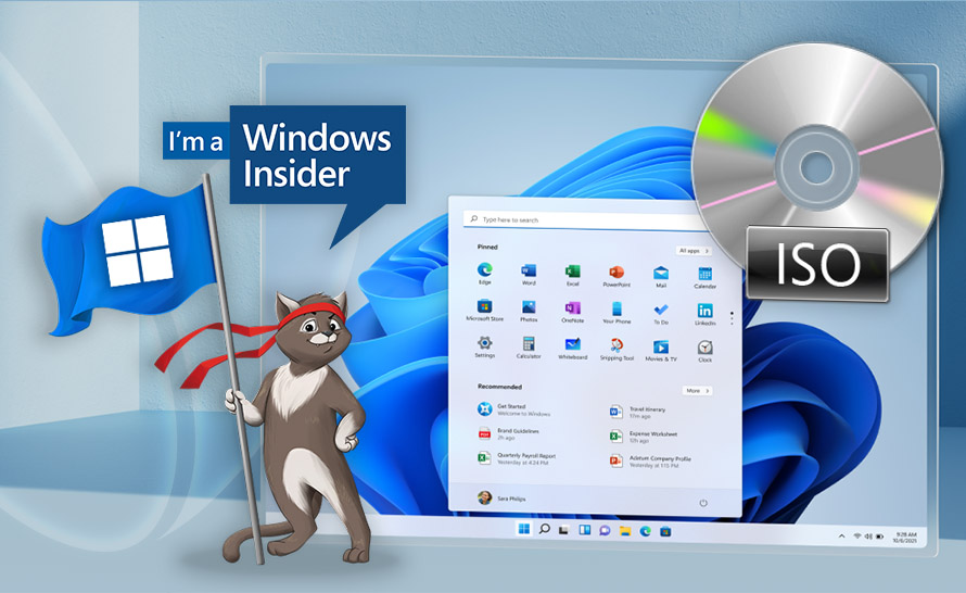Obraz ISO i poprawki w Windows 11 Insider Preview (Build 25179 w Dev Channel)
