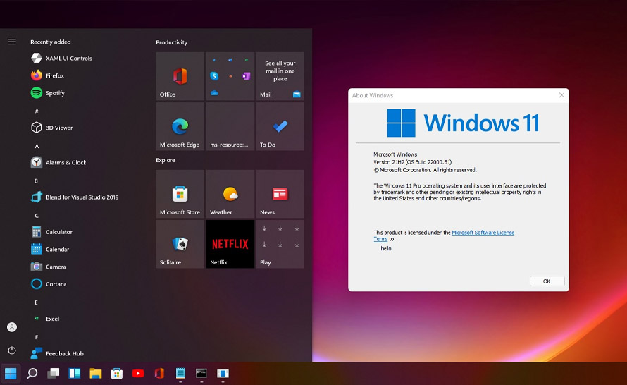 Windows 11 nie pozwala już przywrócić klasycznego menu Start