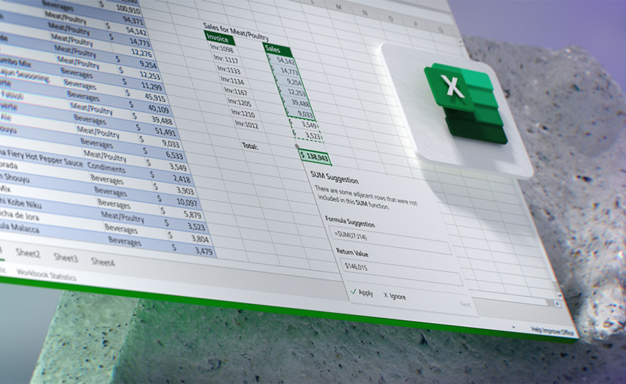 Excel pozwala importować dane z tabel PDF