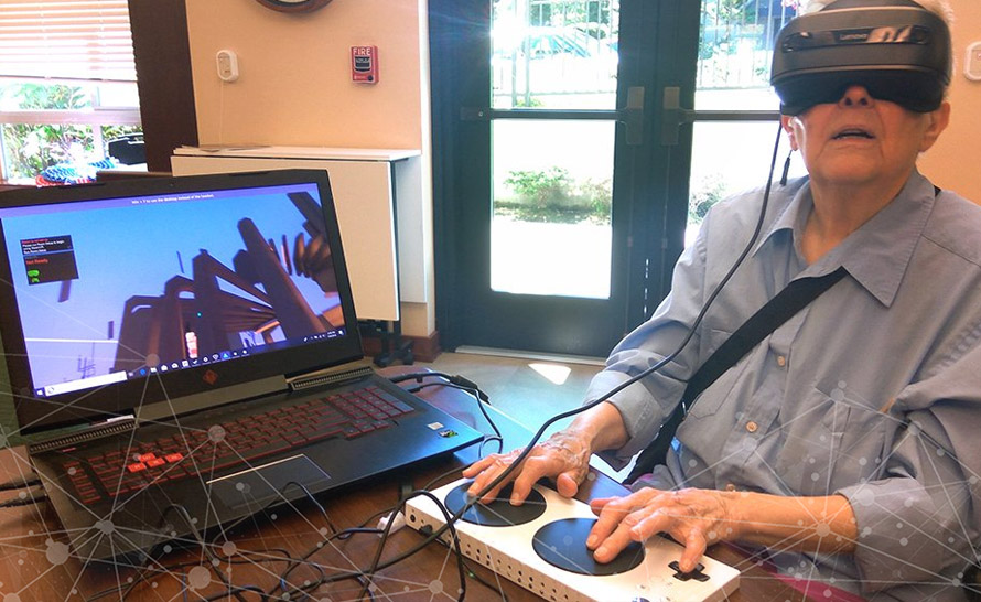 VR wykorzystywane w terapii osób starszych
