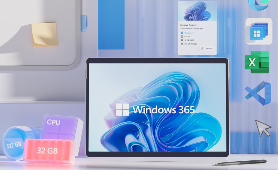 Windows 365 od teraz można używać za pomocą aplikacji