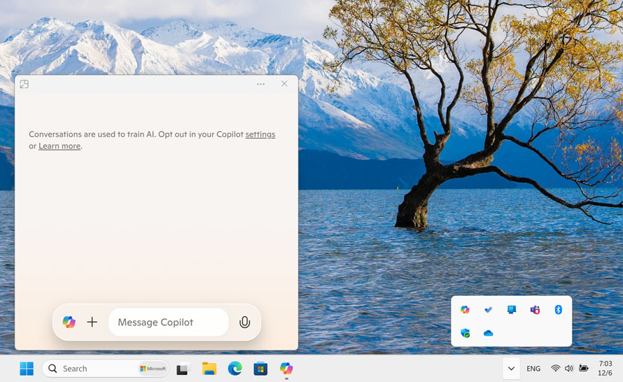 Copilot w systemie Windows teraz jako natywna aplikacja