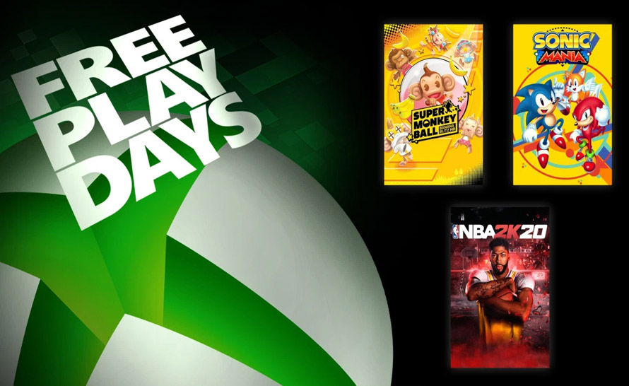 NBA 2K20, Sonic Mania i Super Monkey Ball za darmo w Xbox Live Gold i Game Pass Ultimate