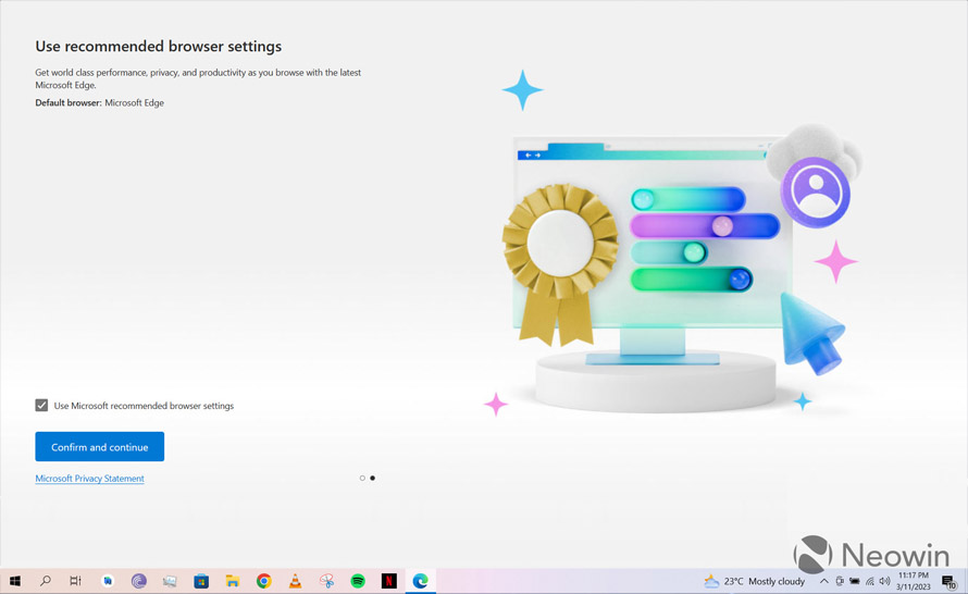 Microsoft Edge podstępem próbuje ustawić się jako domyślna przeglądarka