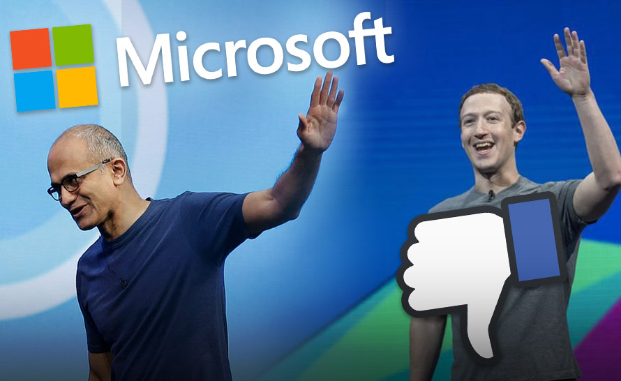 Microsoft jest najbardziej etyczną firmą w USA. Facebook daleko w tyle