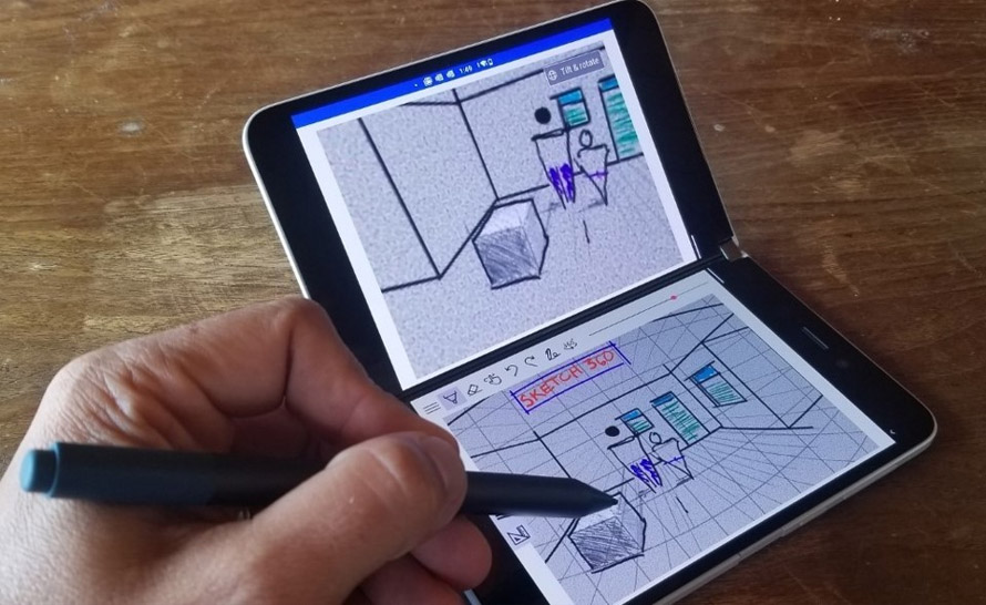 Sketch 360 z natywnym wsparciem dla Surface Duo