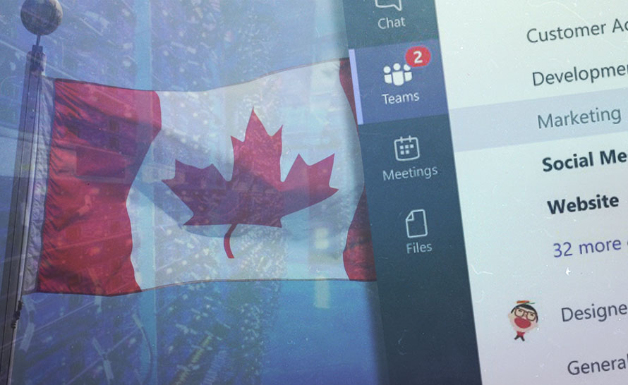 Nowe centra danych Microsoft Teams w Kanadzie