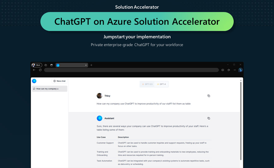 Azure pozwala firmom uruchamiać ChatGPT w ich własnych sieciach