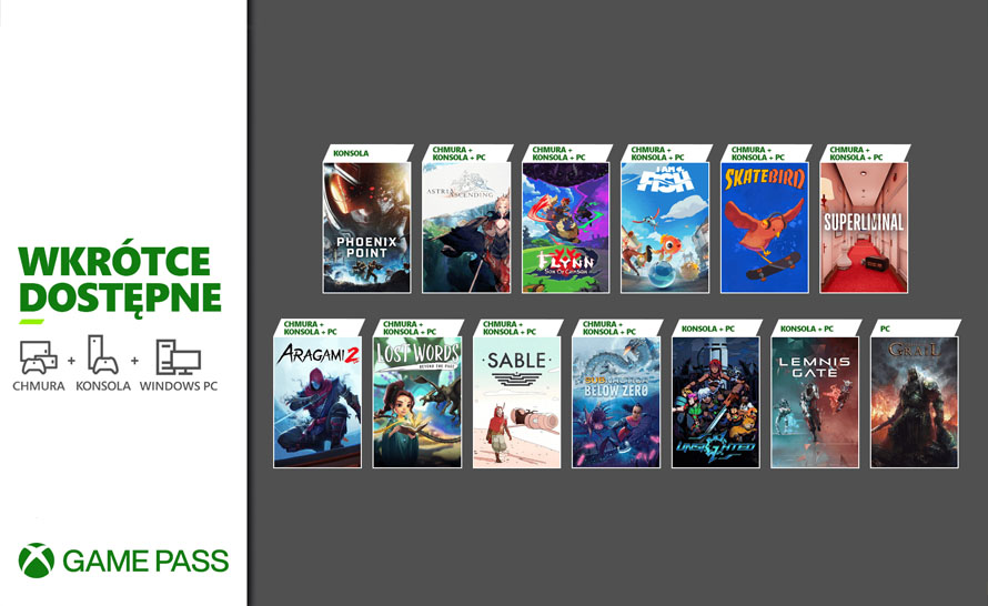 13 nowych gier zmierza do biblioteki Xbox Game Pass w drugiej połowie września