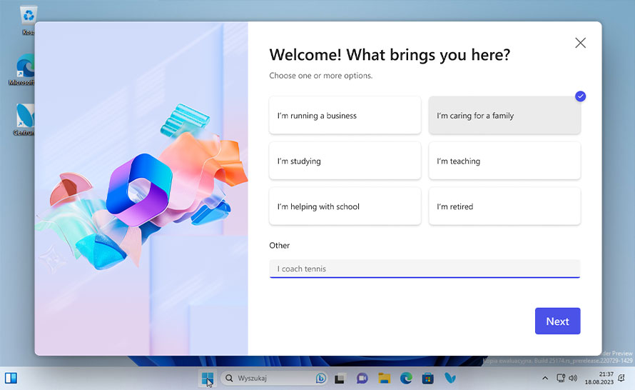 Grudniowe nowości w aplikacji Microsoft 365