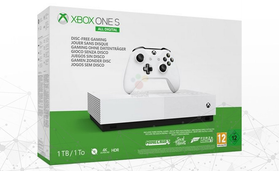 Wyciekły ceny beznapędowego Xbox One S. Premiera za niecały miesiąc?
